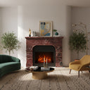 Marble hearths in Rosso Levanto - Image 2