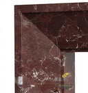 Marble fire hearth in Rosso Levanto - Image 7
