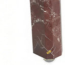 Large marble fireplace surround in Rosso Levanto - Image 7