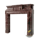 Marble mantels for sale in Rosso Levanto - Image 4