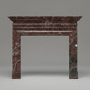Marble fireplace mantels for sale in Rosso Levanto - Image 1