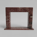 Red Marble Mantel in Rosso Levanto - Image 1
