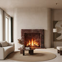 Red Marble Mantel in Rosso Levanto - Image 2