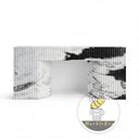 marble fireplace surround in Panda White - Image 3