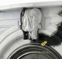 victorian marble fireplace in Panda White - Image 7