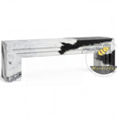 electric fireplace marble surround in Panda White - Image 4