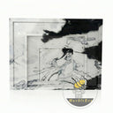 white marble fireplace mantel in Panda White - Image 3