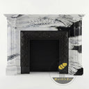 marble mantelpiece in Panda White - Image 3