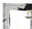 modern marble mantel in Panda White - Image 5