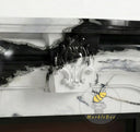 Electric marble fire surrounds for sale in Panda White - Image 7