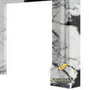 panda white marble fireplace in Panda White - Image 7