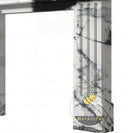 custom marble fire surround for sale in Panda White - Image 7