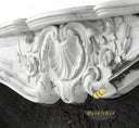 marble mantelpiece in Panda White - Image 6