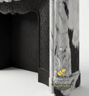 marble mantelpiece in Panda White - Image 7