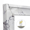 Milas lilac marble mantel in Milas Lilac - Image 5