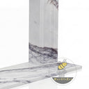 Milas lilac marble mantel in Milas Lilac - Image 7