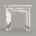 Milas lilac marble fireplace surround in Milas Lilac - Image 1
