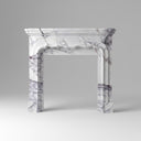 Unique design marble fireplace surround in Milas Lilac - Image 1