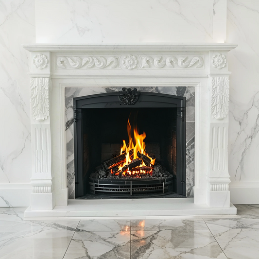 Marble Fireplace Facade