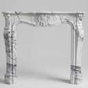Marble fireplace surround French Style in Milas Lilac - Image 1