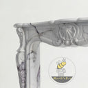Marble fireplace surround French Style in Milas Lilac - Image 6