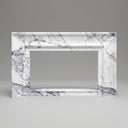 bespoke marble fireplace in Milas Lilac - Image 1