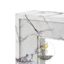 Modern marble mantel in Milas Lilac - Image 5