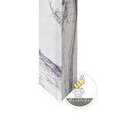 Modern marble mantel in Milas Lilac - Image 7
