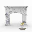 buy marble fireplace surround in Milas Lilac - Image 3