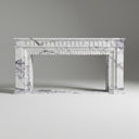Custom marble fireplace mantels in Milas Lilac - Image 1