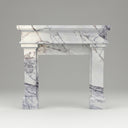 Marble fireplace mantel surround in Milas Lilac - Image 1