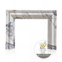 Bolection marble fireplace surround in Milas Lilac - Image 3