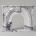 Victorian marble fireplace in Milas Lilac - Image 1