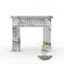 Marble mantel surround in Milas Lilac - Image 3