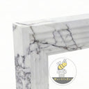 Bolection marble fireplace in Milas Lilac - Image 5