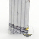 Bolection marble fireplace in Milas Lilac - Image 7