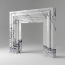 Marble fire place in Milas Lilac - Image 1
