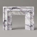Marble fire place in Milas Lilac - Image 1
