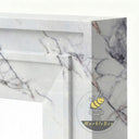 Marble fire place in Milas Lilac - Image 6