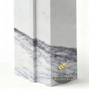 Marble fire place in Milas Lilac - Image 7