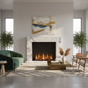 Marble around fireplace in Milas Lilac - Image 2