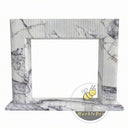 Marble around fireplace in Milas Lilac - Image 3