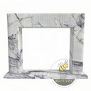 Marble around fireplace in Milas Lilac - Image 3