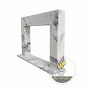 Marble around fireplace in Milas Lilac - Image 4