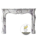 Victorian marble fireplace in Milas Lilac - Image 3