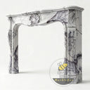 Victorian marble fireplace in Milas Lilac - Image 4