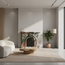 Green marble fireplace surround in Four season green - Image 2