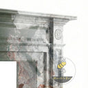 Green Marble fireplace mantel in Four season green - Image 6
