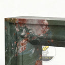 Eletric marble fireplace in Four season green - Image 5