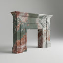 Unique design marble fireplace in Four season green - Image 1